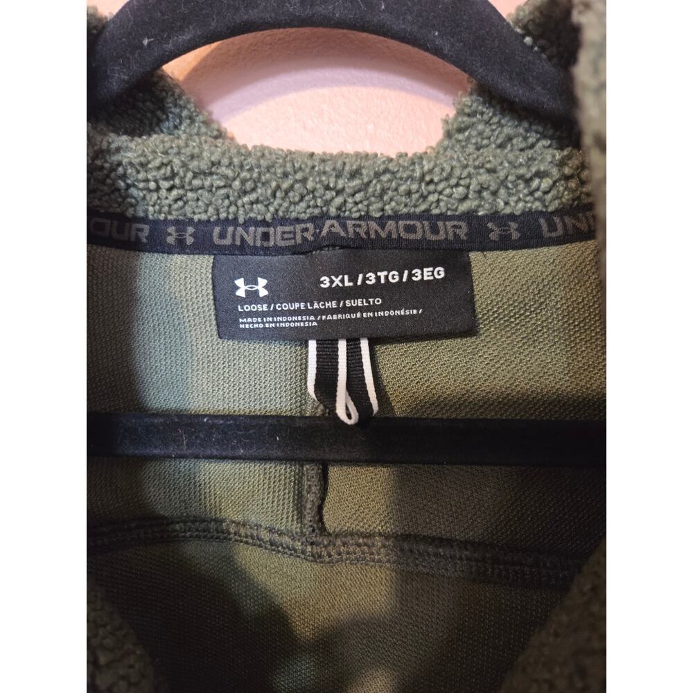 Under Armour Mens UA Mission Boucle Sherpa Jacket Size 3XL  New With Tags!!! - Picture 6 of 8